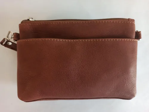 Miniatura 4 de Piel Leather Bolso de hombro, Saddle, Bolso de hombropulsera