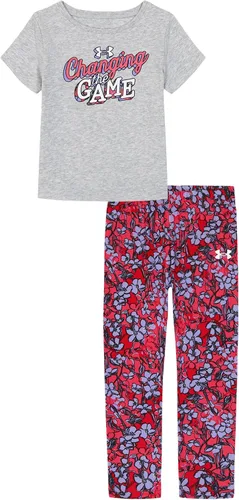 Miniatura 79 de Under Armour baby-girls Ua Terrazzo Leopard Heart SetShort Set