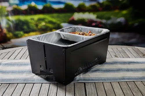 Miniatura 7 de Chef Master 90253 - 1 estante para platos para calentar alimentos, calentador de alimentos para reuniones, eventos, banquetes, fiestas, bufé, platos