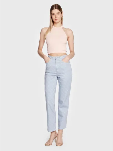 Miniatura 5 de GUESS Top sin mangas Tori con encaje sin costuras para mujer