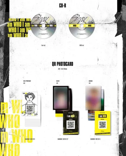Miniatura 5 de 3 Giveaway STRAY KIDS 2º Mini álbum - Soy quien aleatorio ver. Póster plegado + máscara BIRDO Aerosilver Premium + tarjeta fotográfica extra