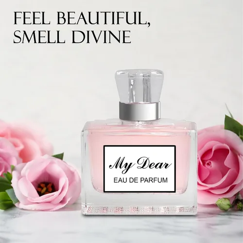 Miniatura 2 de AFLUXE Perfume en Aerosol para Mujer My Dear Eau De Parfum de Larga Duración Colonia para Mujer Fragancia Floral Refrescante para Uso Casual, Regalo