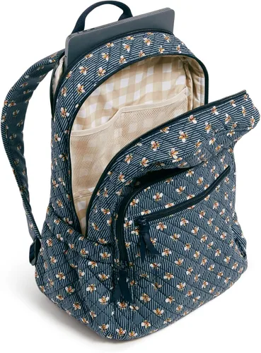 Miniatura 3 de Vera Bradley - Mochila Campus de algodón para mujer