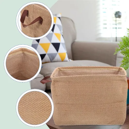 Miniatura 2 de Alipis Decoración de dormitorio plegable cesta de almacenamiento de gran capacidad impermeable para artículos de ropa