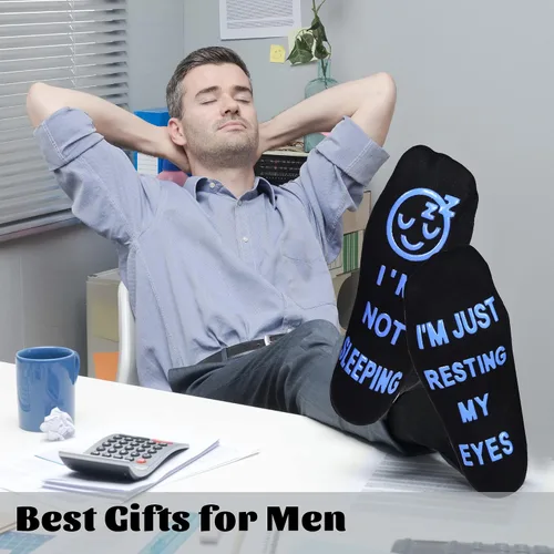Miniatura 2 de ZXGXLAW Birthday Gifts for Dad,Men Husband Grandpa Women idea Fathers Day Christmas Im Not Sleeping Just Resting My Eyes