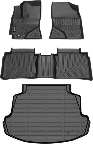 Miniatura 19 de Alfombrillas y revestimiento para maletero para Jeep Grand Cherokee L 2021-2025 (6 pasajeros, sin consola central) con respaldo, revestimientos