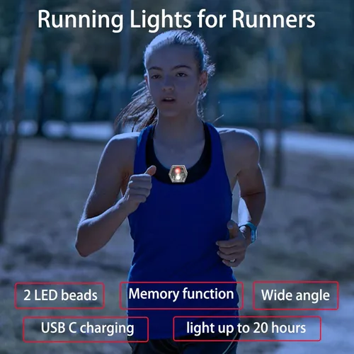 Miniatura 4 de Bike Tail Lights Bicycle Cycling Rear Light USB-C Rechargeable Clip on Strobe LED Safety Light, Running Lights for Runners Flashing Bike Lights for