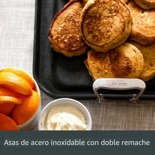 Miniatura 5 de All-Clad HA1 - Plancha antiadherente anodizada dura de 13x20 pulgadas apta para horno y parrilla, 500F, ollas y sartenes, utensilios de cocina