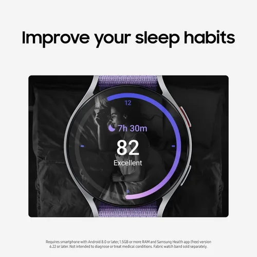 Miniatura 2 de SAMSUNG Galaxy Watch 6 44mm LTE, rastreador de fitness, zonas de frecuencia cardíaca personalizadas, coaching avanzado del sueño, monitor cardíaco