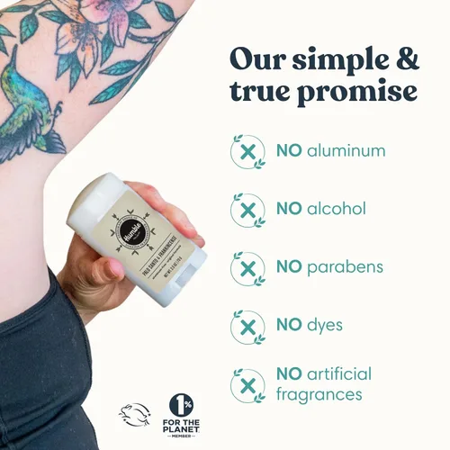 Miniatura 5 de HUMBLE BRANDS Desodorante sin Aluminio de Fórmula Original. Control de Olor de Larga Duración con Bicarbonato de Sodio y Aceites Esenciales, Palo