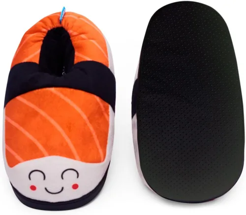 Miniatura 3 de Coddies Pantuflas de sushi "Shoe-shi" Pantuflas divertidas unisex, regalo de broma, lindo regalo de anime Kawaii Tallas para hombres, mujeres