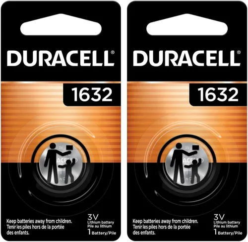 Miniatura 8 de Duracell 1632 - Batería de moneda de litio de 3 V, 1 unidad (paquete de 1), batería CR1632 de 3 V para dispositivos de fitness, relojes y más