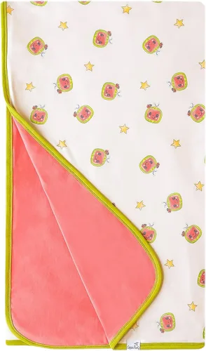 Miniatura 21 de Copper Pearl Manta de bebé jumbo de 3 capas: edredones suaves para niños y niñas Transpirable, acogedora manta para niños pequeños Edredón