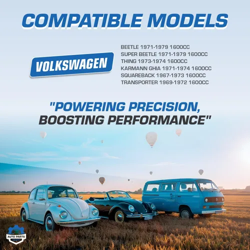 Miniatura 6 de Carburador de 34 PICT 3 compatible con Volkswagen VW Beetle Bug Super Beetle Karmann Ghia Tipo II Bus Thing 34PICT-3 para motor de doble puerto