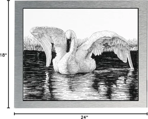 Miniatura 7 de AlumaComp Panel de montaje y pintura de archivo de aluminio, 18 x 24, doble cara, 100% archivo, sin ácidos, 0.157 in de grosor, para todos