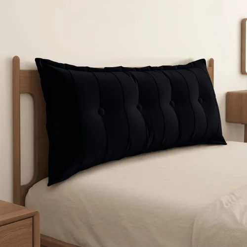 Miniatura 16 de WOWMAX Almohada rectangular para cabecero, almohada para respaldo de cama, almohada para sentarse en la cama, almohada de apoyo para la espalda