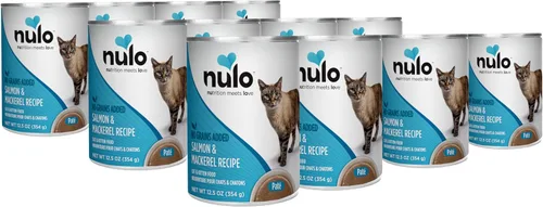 Miniatura 12 de Nulo Receta de Pavo y Pollo Paté Alimento enlatado húmedo para gatos, 12.5 onzas (paquete de 12)