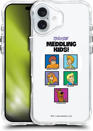 Miniatura 269 de Head Case Designs Funda con licencia oficial de Scooby-Doo Capture Character Art a prueba de golpes [protección de grado militar] compatible