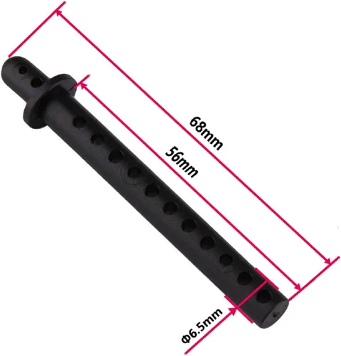 Miniatura 3 de ShareGoo - 8 soportes de plástico para carrocería de 2.677 in, compatible con 1/10 4WD mando a distancia para auto todoterreno Buggy Truck