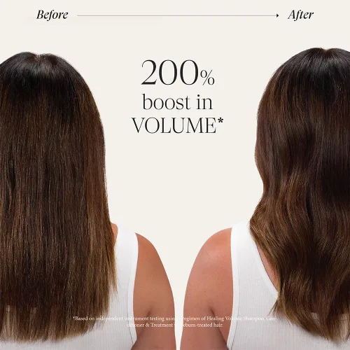 Miniatura 4 de L'ANZA Champú curativo para espesar volumen, aumenta el brillo, el volumen y el grosor del cabello fino y plano, champú para engrosar el cabello