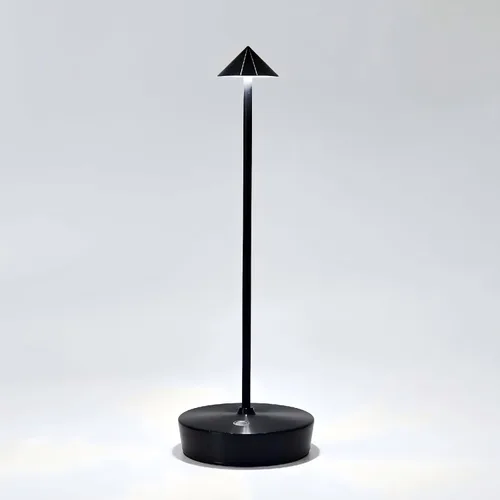 Miniatura 11 de Juego de 2 lámparas de mesa recargables inalámbricas, lámpara de escritorio LED de 6000 mAh con batería, control táctil, atenuación de 3