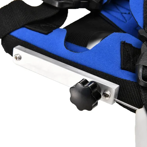 Miniatura 6 de Arnés ciego para perros, pequeños, medianos y grandes, anillos para perros ciegos, arnés guía para perros, accesorios para perros ciegos, azul