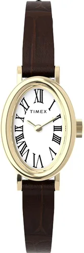 Miniatura 12 de Timex Cavatina - Reloj para mujer, esfera de nácar con caja dorada