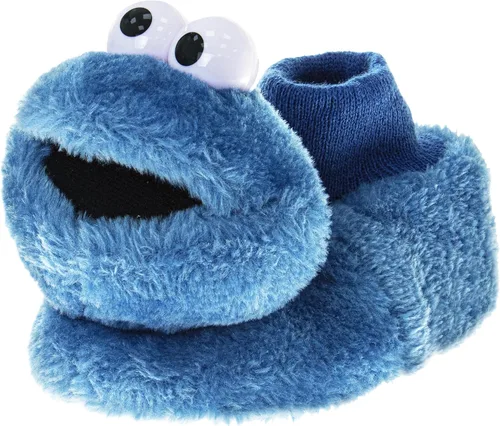 Miniatura 38 de Sesame Street Elmo Cookie Monster - Calcetines para niños y niñas (infantil/niño pequeño)