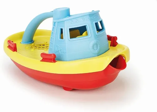 Miniatura 5 de Green Toys, Remolcador, azul
