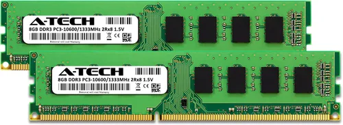 Miniatura 2 de A-Tech Kit de 16 GB (2 x 8 GB) RAM para Dell OptiPlex 9010, 7010, 3010, 990, 790, 390 (USFF/SFF/MT/DT) DDR3 1333 MHz DIMM PC3-10600 UDIMM