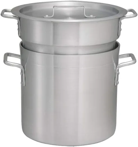 Miniatura 6 de Winco Caldera doble S/S de 12 qt con cubierta Acero inoxidable