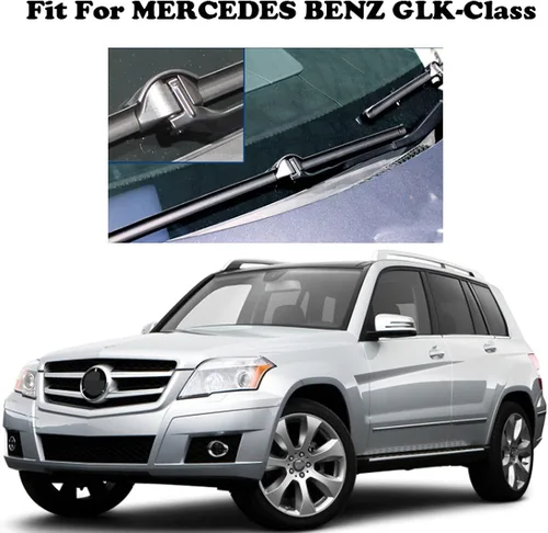 Miniatura 5 de Limpiaparabrisas delantero LHD para Mercedes-Benz GLK 280 300 350 200 220 320 X204 parabrisas de 22 x 19 pulgadas
