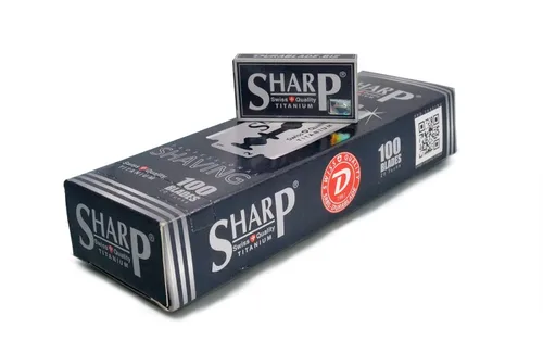 Miniatura 6 de Durablade 100 cuchillas afiladas de titanio de doble filo para maquinilla de afeitar de seguridad, cuchillas de afeitar de seguridad para hombre