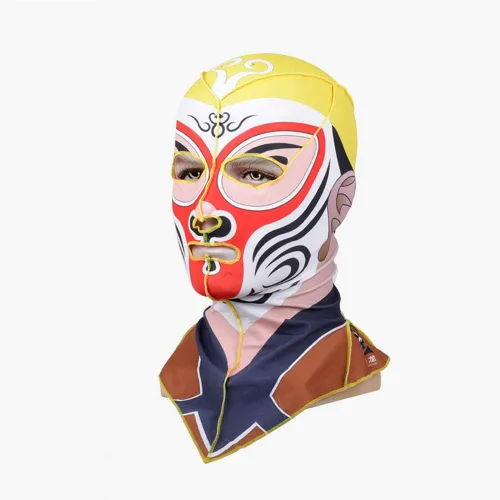Miniatura 3 de Gorras de natación para buceo Facekini cabeza y cuello, cubierta de cara completa, protección UV 50+ protector solar de medusas