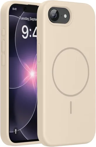 Miniatura 163 de Miracase Funda diseñada para iPhone 13, con protector de pantalla de vidrio templado, forro de microfibra suave antiarañazos, funda de goma