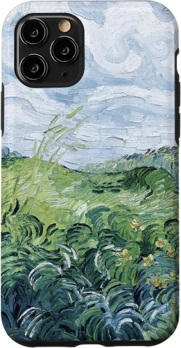 Miniatura 28 de Funda para iPhone 12 Pro Max Van Gogh Green Wheat Fields Modern Art Painting Phone Cover Case