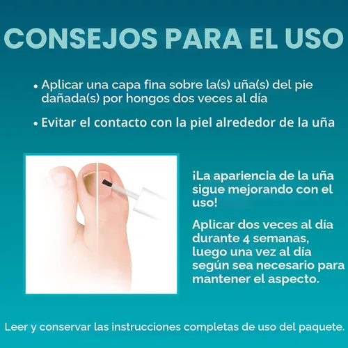 Miniatura 6 de Opti-Nail Reparación de uñas fúngicas para uñas dañadas, aplicador de cepillo, 0.169 onzas líquidas, restaura la apariencia saludable de áreas