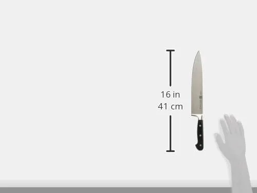 Miniatura 6 de ZWILLING Cuchillo de chef profesional S, 10.2 in, negro