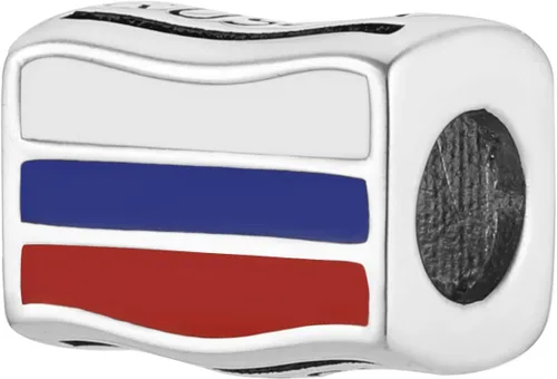 Bolenvi Banderas de Viaje por Países, Dijes para el Día de la Madre, Dije de Plata de Ley 925 para Pulseras y Collares de Pandora y Similares,