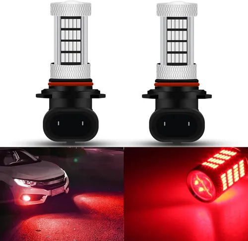 Miniatura 12 de Bombillas LED de alta potencia de 92 SMD 10000 K azul profundo 9005 9006 9145 9140 H10 Foco antiniebla súper brillante o luces de conducción diurna