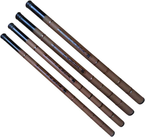 Miniatura 7 de Caña de pescar telescópica ultraligera portátil poste de mano retráctil combo viaje Crappie caña de pescar caña de pescar de bambú Combo de 9.8 ft