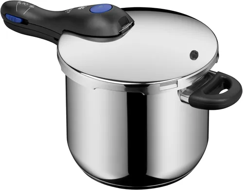Miniatura 11 de WMF Perfect Plus - Cromargan de acero inoxidable para inducción de 8.7 in de diámetro de 6 litros y medio con protección contra la llama