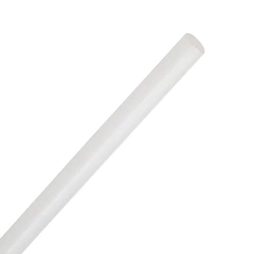 Aicosineg Varilla redonda de plástico Polioximetileno Stick para la industria mecánica POM sólido duro blanco 1/3 x 39-3/8 pulgadas (D x L) 1 unidad