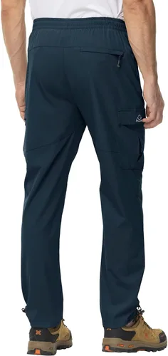 Miniatura 3 de Gopune Pantalones deportivos ligeros para hombre, de secado rápido, para senderismo, correr al aire libre, pantalones casuales