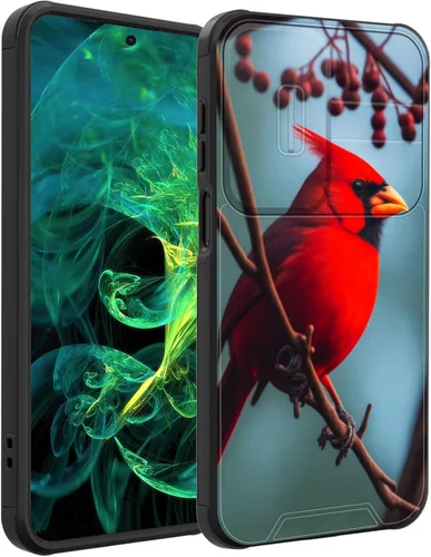 Miniatura 146 de Funda para Galaxy A16 5G con cubierta para cámara deslizante, resistente de doble capa, híbrida, a prueba de golpes, funda protectora resistente