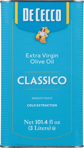 Miniatura 5 de De Cecco Aceite de oliva virgen extra de 16.9 onzas, 100% aceitunas (paquete de 6), ideal para ensaladas, sopas, verduras al vapor, carne asada y a