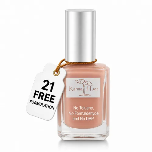 Miniatura 16 de Karma Naturals Esmalte de uñas – No tóxico, vegano y libre de crueldad (Creme Brulee, 0.43 onzas líquidas)