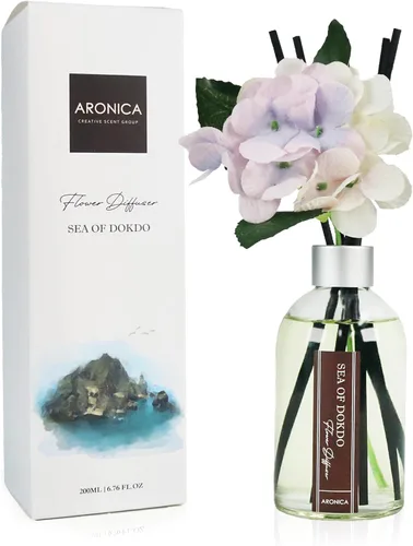 Miniatura 48 de Aronica Difusor de Aroma de Canela para Cocina, Decoraciones de Oficina, Aroma de Vainilla y Canela, Difusor de Varillas de Flores, Aroma en Canela