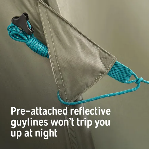Miniatura 8 de Kelty Daydreamer Tienda de Campaña 4P + 6P, Tela Blackout, Altillo de Equipaje con Difusión de Luz Interior, Altura de Pie, Libre de PFAS