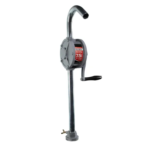 Miniatura 11 de Fill-Rite FR152 bomba de mano de pistón con manguera y boquilla, color rojo